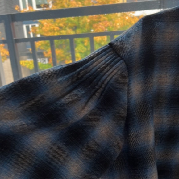 Almost new Rebecca Minkoff flannel shirt/sweater. - Picture 3 of 4